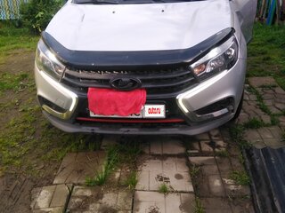 2017 Lada (ВАЗ) Vesta I, серебристый, 750000 рублей, вид 2