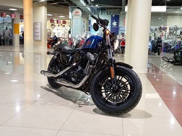 2022 Harley-Davidson Sportster 1200, синий - вид 5