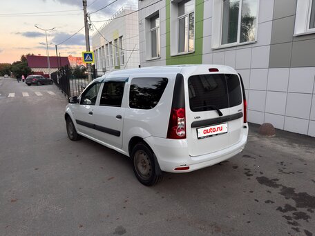 2013 Lada (ВАЗ) Largus I, белый, 590000 рублей, вид 2