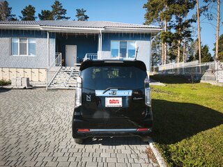 2017 Honda N-WGN I Рестайлинг, чёрный, 750000 рублей, вид 4