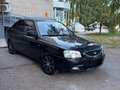 2008 Hyundai Accent ТагАЗ II, чёрный - вид 1