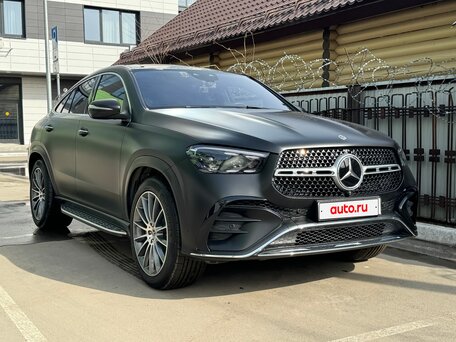 2023 Mercedes-Benz GLE Coupe 450 d II (C167) Рестайлинг, чёрный, вид 1