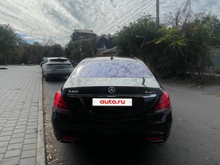 2016 Mercedes-Benz S-Класс 500 Long VI (W222, C217), чёрный, 4300000 рублей, вид 3