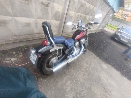 1991 Honda Steed 600, чёрный, 330000 рублей, вид 4