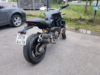 2014 Ducati Monster 821, чёрный, 780000 рублей, вид 2