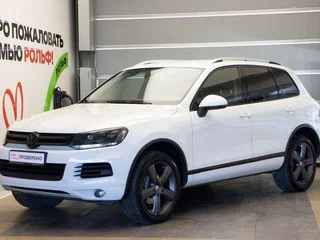2013 Volkswagen Touareg II, белый, 2150000 рублей, вид 1