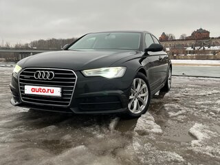 2016 Audi A6 IV (C7) Рестайлинг, чёрный, 2690000 рублей, вид 1