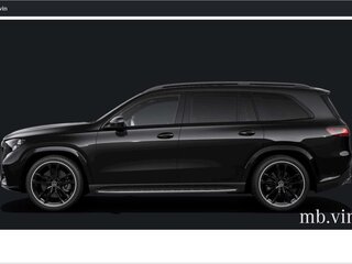 2026 Mercedes-Benz GLS 450 d II (X167) Рестайлинг 2, чёрный, 25760000 рублей, вид 4