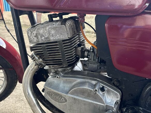 1983 Jawa 350/638, красный, 80000 рублей - вид 7