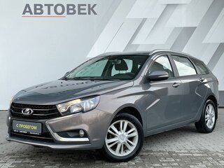 2018 Lada (ВАЗ) Vesta SW I, серый, 798000 рублей, вид 1