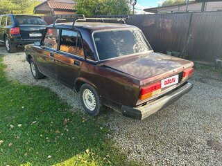 1997 Lada (ВАЗ) 2107, пурпурный, 119000 рублей, вид 4