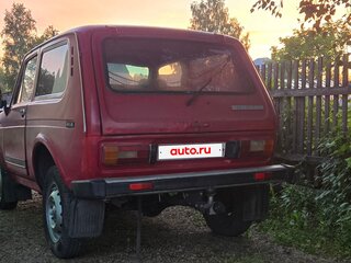 1991 Lada (ВАЗ) 2121 (4x4) I, красный, 200000 рублей, вид 4
