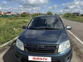 2014 Lada (ВАЗ) Granta I, серый, 315000 рублей, вид 4