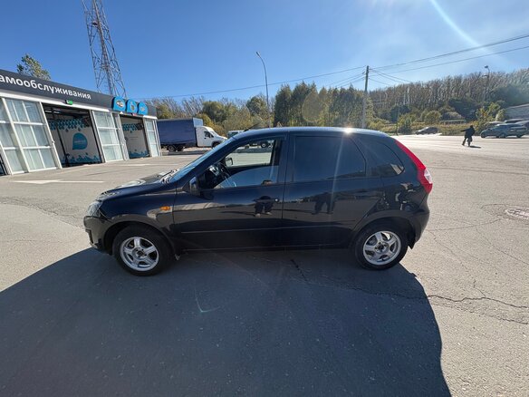 2013 Lada (ВАЗ) Kalina II, синий, 335000 рублей - вид 8