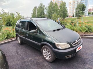 2002 Opel Zafira A, зелёный, 280000 рублей, вид 3