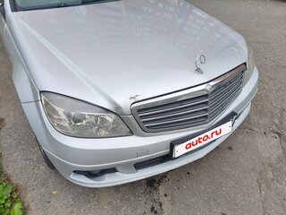 2008 Mercedes-Benz C-Класс 200 CDI III (W204), серебристый, 860000 рублей, вид 2