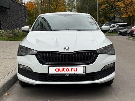 2021 Skoda Rapid II, белый, 1675000 рублей, вид 3