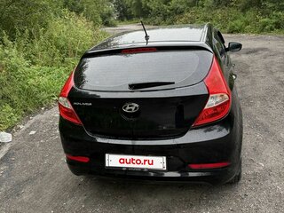 2016 Hyundai Solaris I Рестайлинг, чёрный, 790000 рублей, вид 4