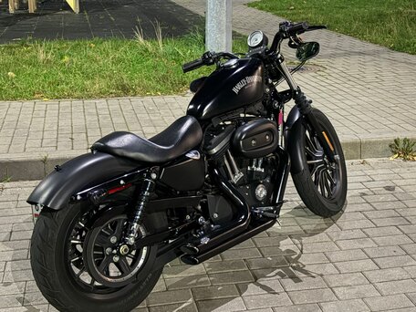 2015 Harley-Davidson Sportster 883, чёрный, 565000 рублей, вид 3