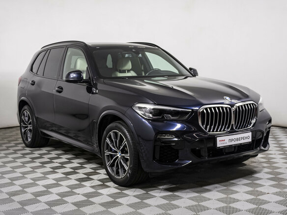 2019 BMW X5 40i IV (G05/G18), чёрный, 5500000 рублей - вид 3
