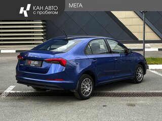 2020 Skoda Rapid II, синий, 1483000 рублей, вид 2