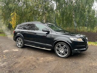 2008 Audi Q7 I (4L), чёрный, 1500000 рублей, вид 2