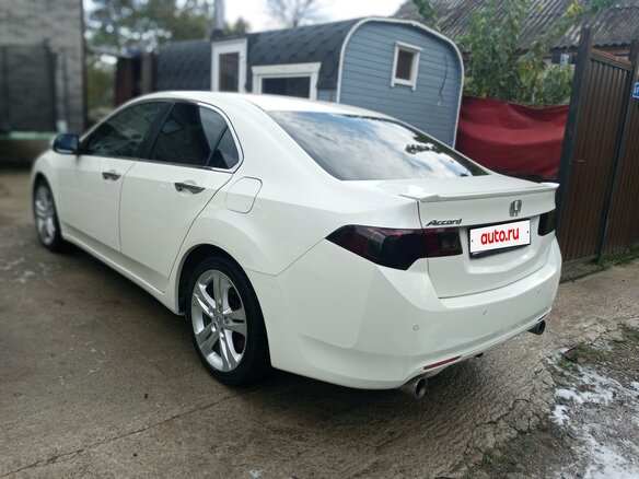 2008 Honda Accord VIII, белый, 1200000 рублей - вид 2