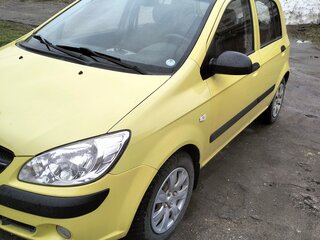 2008 Hyundai Getz I Рестайлинг, жёлтый, 500000 рублей, вид 1