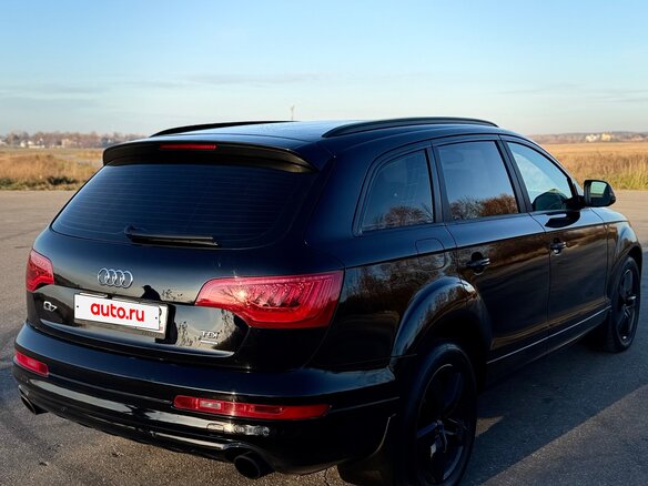 2012 Audi Q7 I (4L) Рестайлинг, чёрный, 1940000 рублей - вид 9