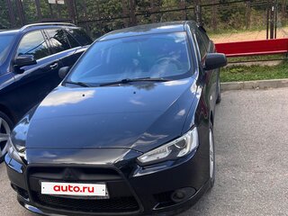 2012 Mitsubishi Lancer X Рестайлинг, чёрный, 900000 рублей, вид 1