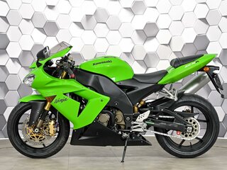 2005 Kawasaki ZX-10R Ninja, зелёный, 777000 рублей, вид 4