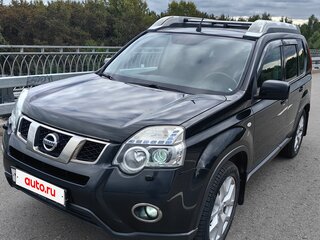 2012 Nissan X-Trail II Рестайлинг, чёрный, 1499000 рублей, вид 1