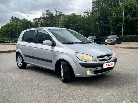 2006 Hyundai Getz I Рестайлинг, серебристый, 500000 рублей