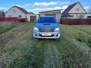 2012 Toyota Hilux VII Рестайлинг, серебристый, 2300000 рублей, вид 3
