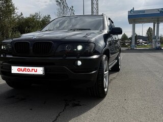 2003 BMW X5 3.0i I (E53), чёрный, 890000 рублей, вид 4