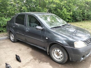 2007 Renault Logan I, серый, 190000 рублей, вид 2