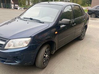 2013 Lada (ВАЗ) Granta I, синий, 230000 рублей, вид 1