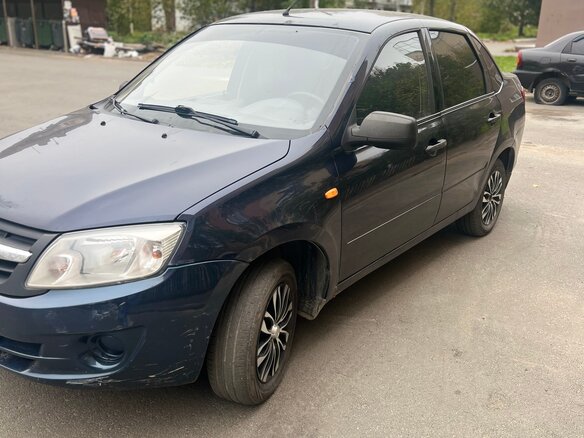 2013 Lada (ВАЗ) Granta I, синий, 230000 рублей