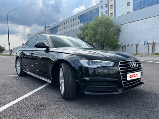 2016 Audi A6 IV (C7) Рестайлинг, чёрный, 3000000 рублей, вид 4