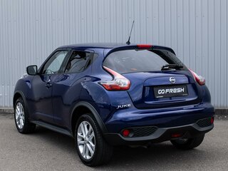 2014 Nissan Juke I Рестайлинг, синий, 1180000 рублей, вид 2