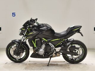 2019 Kawasaki Z 650, чёрный, 747000 рублей, вид 1