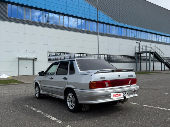 2010 Lada (ВАЗ) 2115, серебристый, 130000 рублей - вид 4