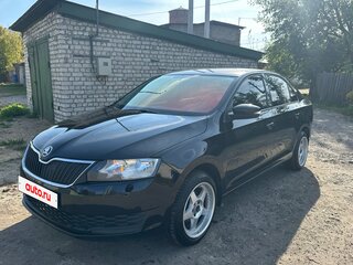 2018 Skoda Rapid I Рестайлинг, чёрный, 830000 рублей, вид 1