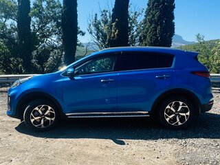 2021 Kia Sportage IV Рестайлинг, синий, 1950000 рублей, вид 3