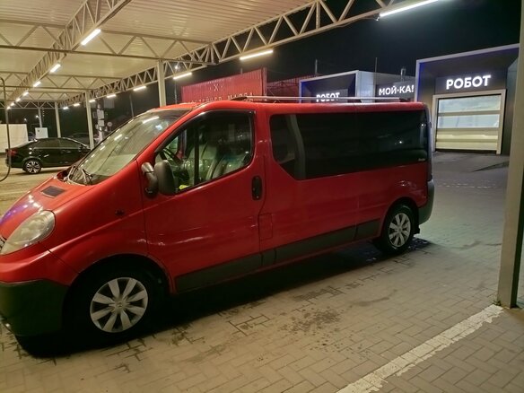 2008 Renault Trafic II Рестайлинг, красный, 1200000 рублей - вид 13