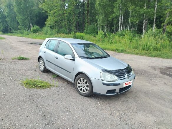 2006 Volkswagen Golf V, серебристый, 400000 рублей - вид 1