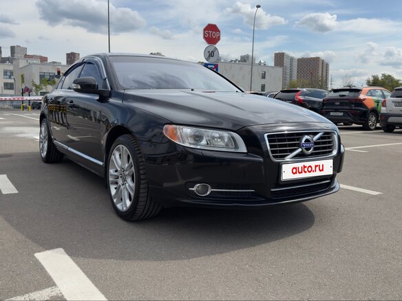 2010 Volvo S80 II Рестайлинг, чёрный, 1350000 рублей - вид 6