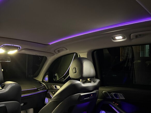 2019 BMW X7 40i I (G07), серый, 8700000 рублей - вид 34