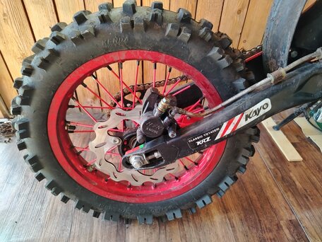2021 Kayo Basic YX140EM, красный, 80000 рублей, вид 4