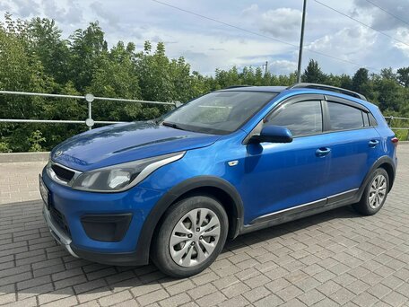 2018 Kia Rio X-Line IV, синий, 870000 рублей, вид 2